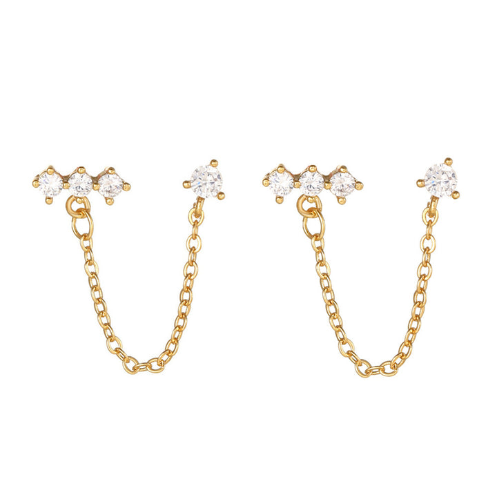 Women's Korean Drop Nectarine  Earrings