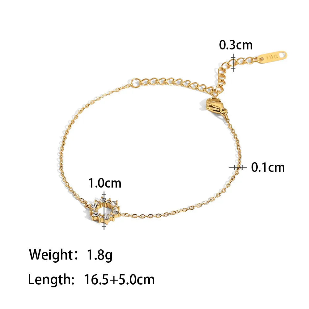 Trendy Dainty Tennis Bracelet