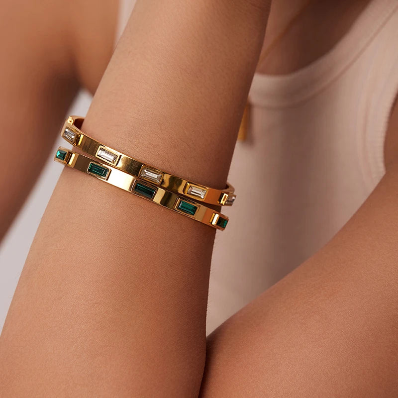 Gold Plated Stainless Steel Bracelet