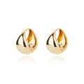 Water Drop Zircon Stars Stud Earrings For Women