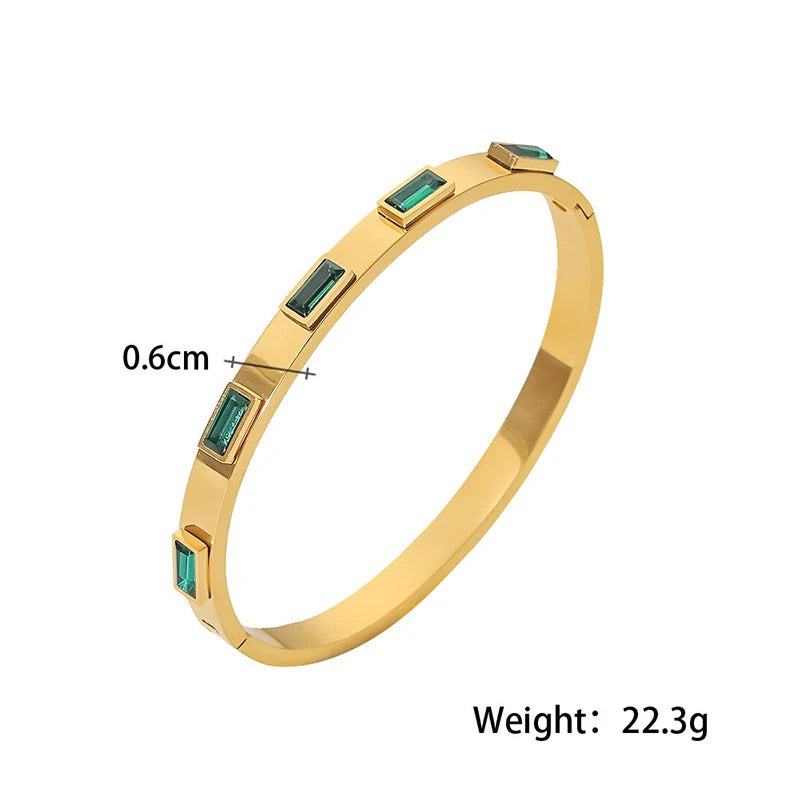 Gold Plated Stainless Steel Bracelet