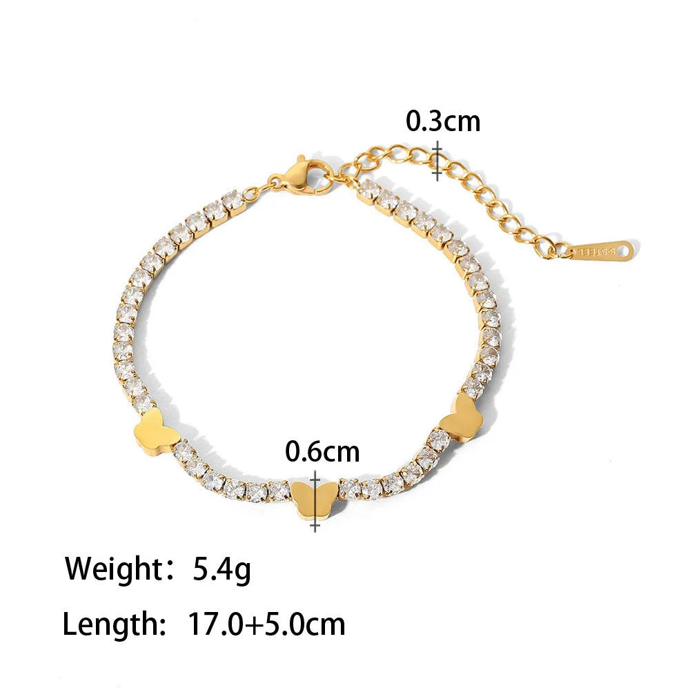 Trendy Dainty Tennis Bracelet