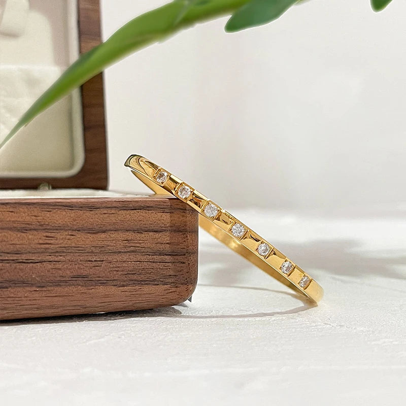 Gold Plated Stainless Steel Bracelet