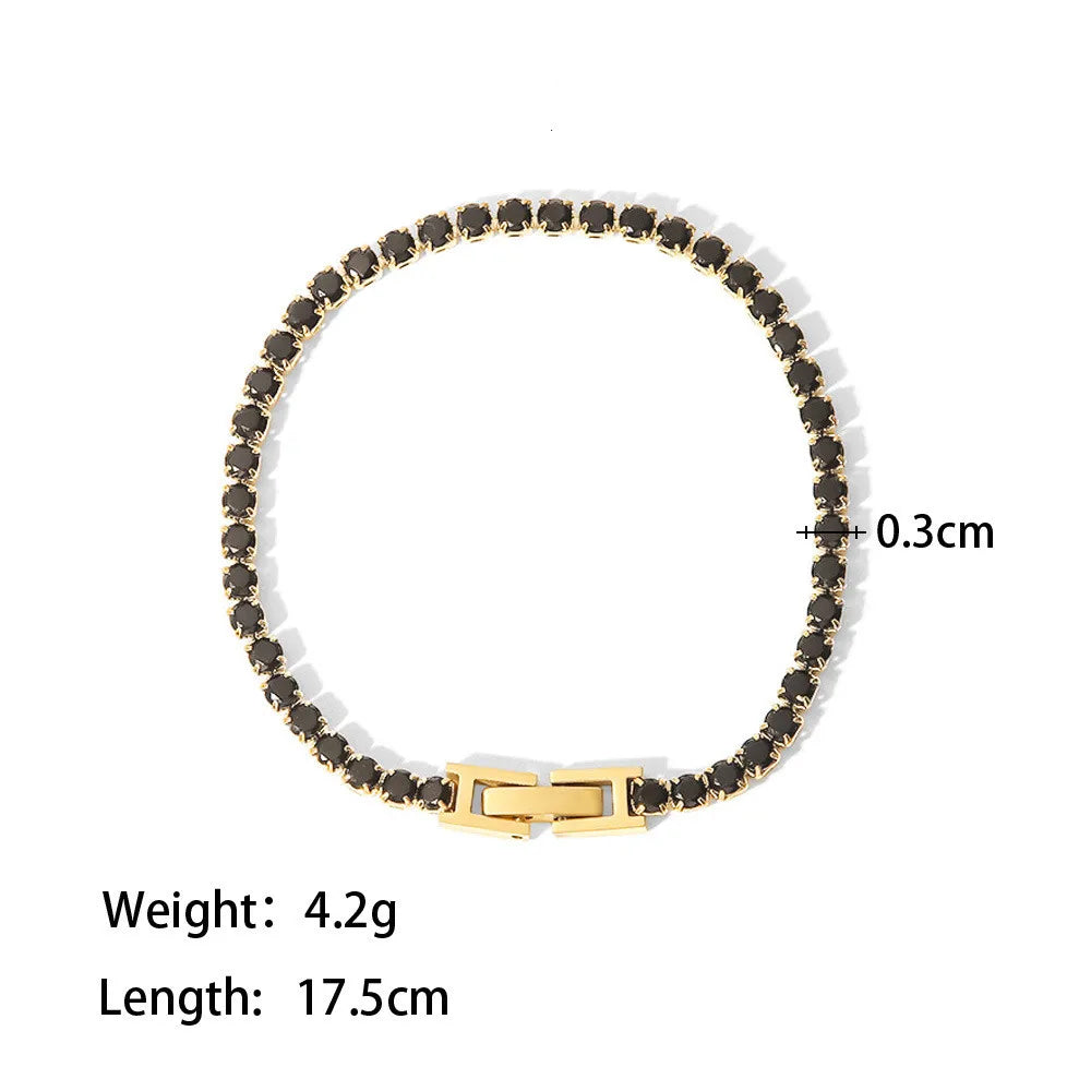 Trendy Dainty Tennis Bracelet