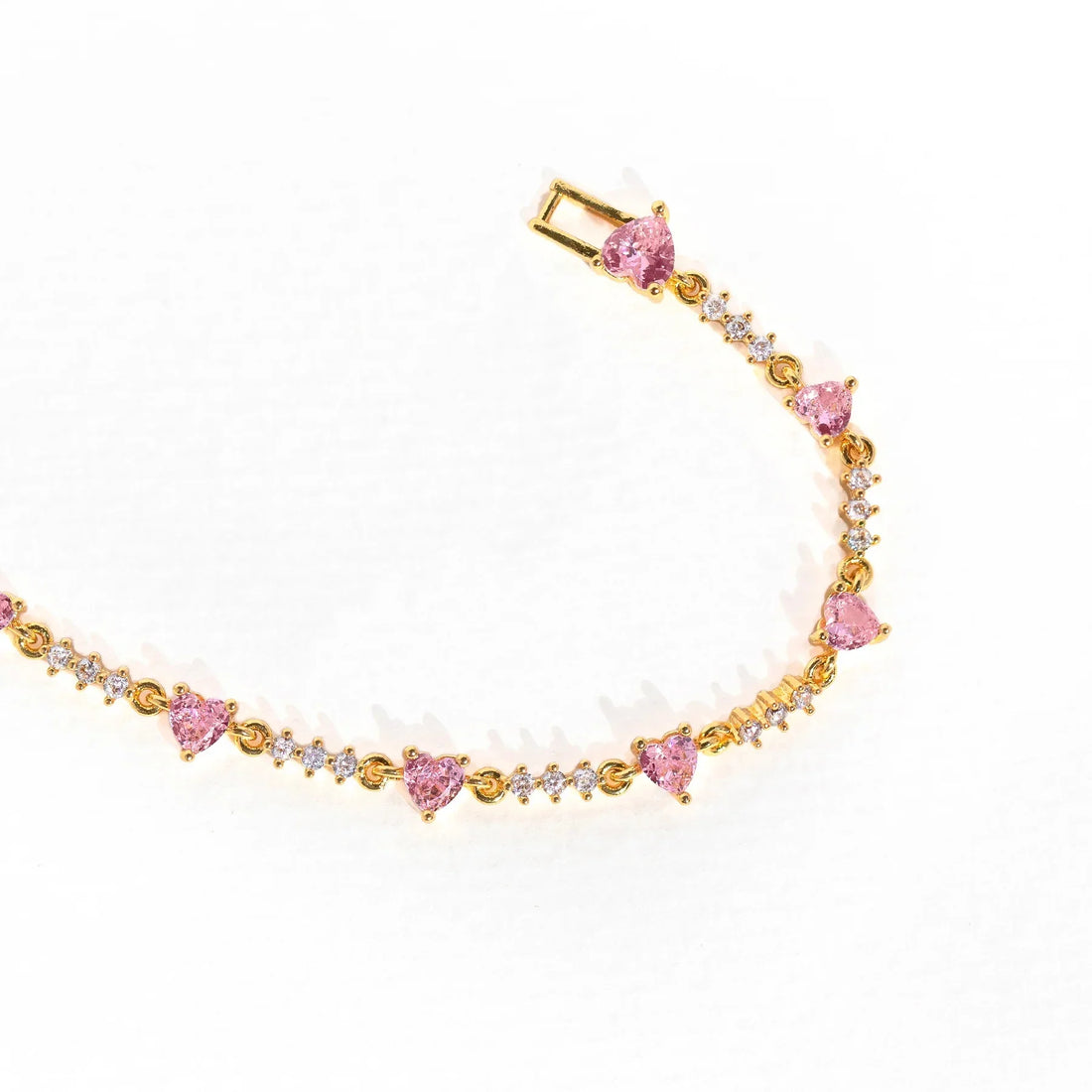 Trendy Zircon Bowknot Chain Bracelet