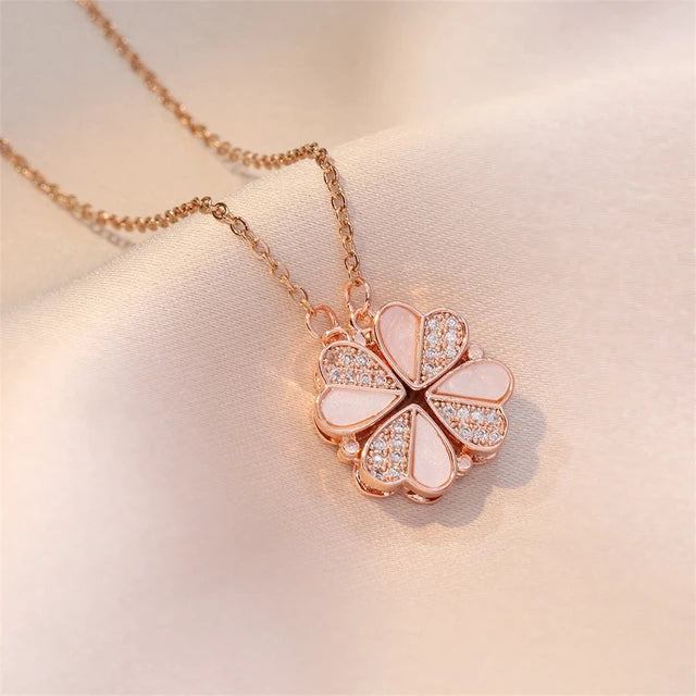 Retro Lucky Four Leaf Clover Women