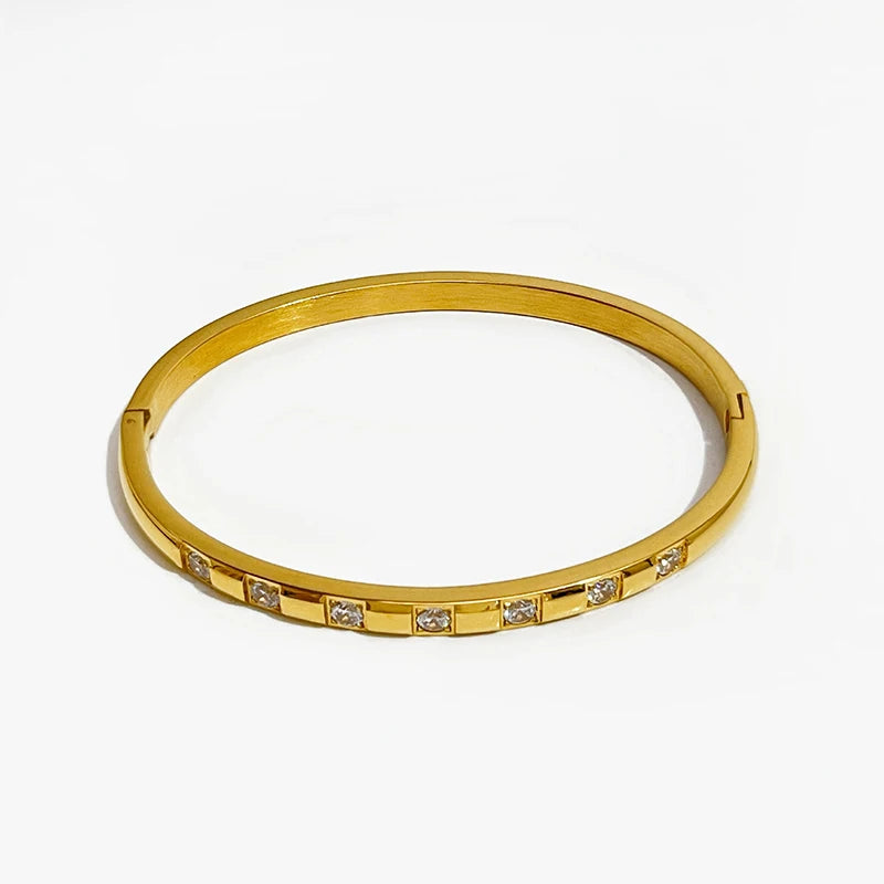 Gold Plated Stainless Steel Bracelet