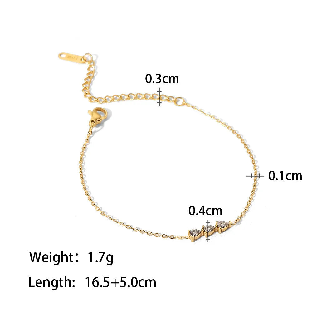 Trendy Dainty Tennis Bracelet