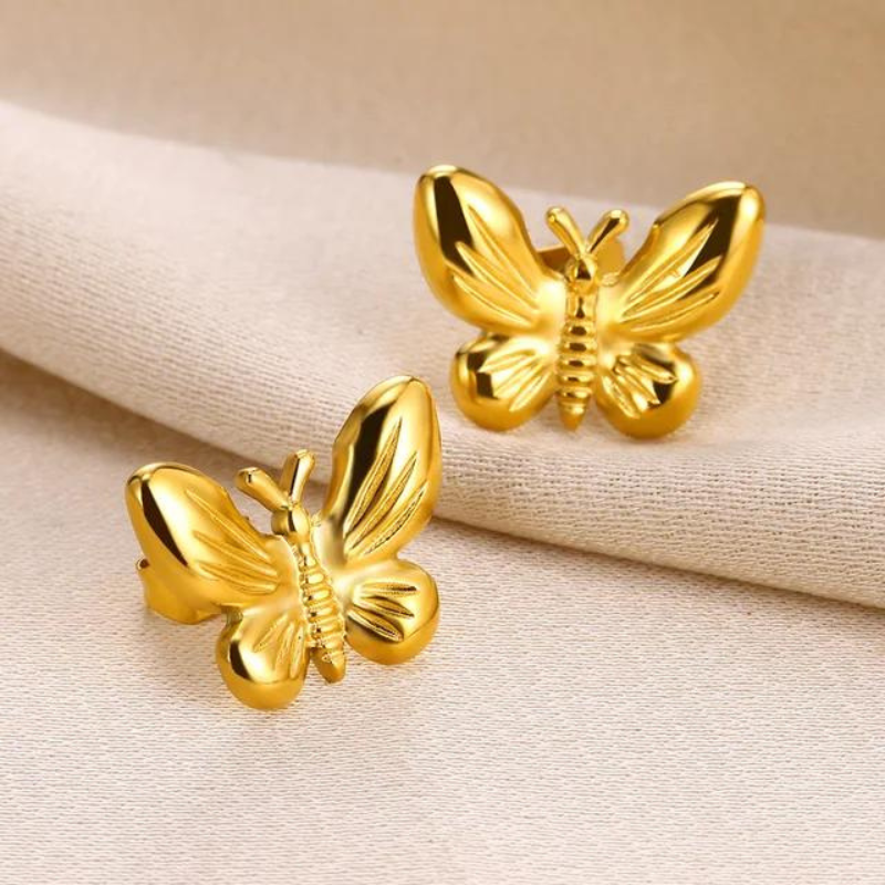 Elegant Ribbon Bow Sets Necklaces Earrings Bracelet For Women